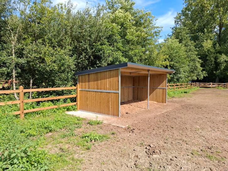 Schuilstal buitenstallen weidestallen  binnen boxen, Jardin & Terrasse, Abris de jardin, Enlèvement