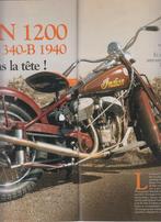 1940 Moto Indian 1200 Big Chief collection, Ophalen of Verzenden, Gelezen