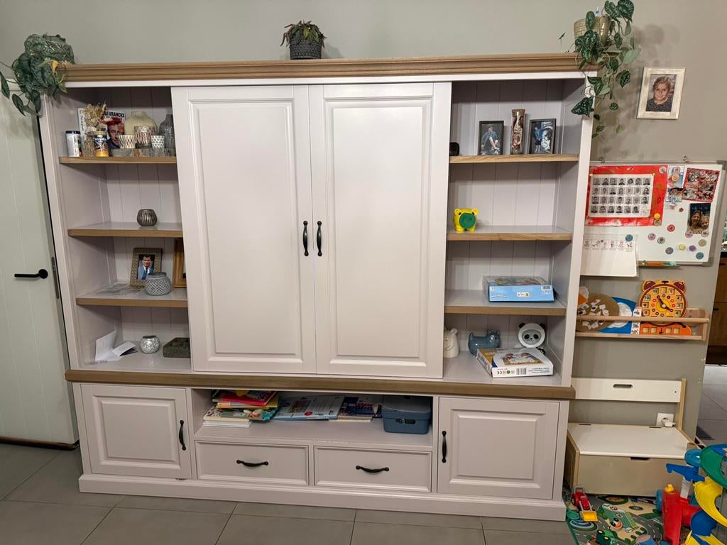 Landelijke tv kast, Maison & Meubles, Armoires | Dressoirs, Comme neuf, Enlèvement
