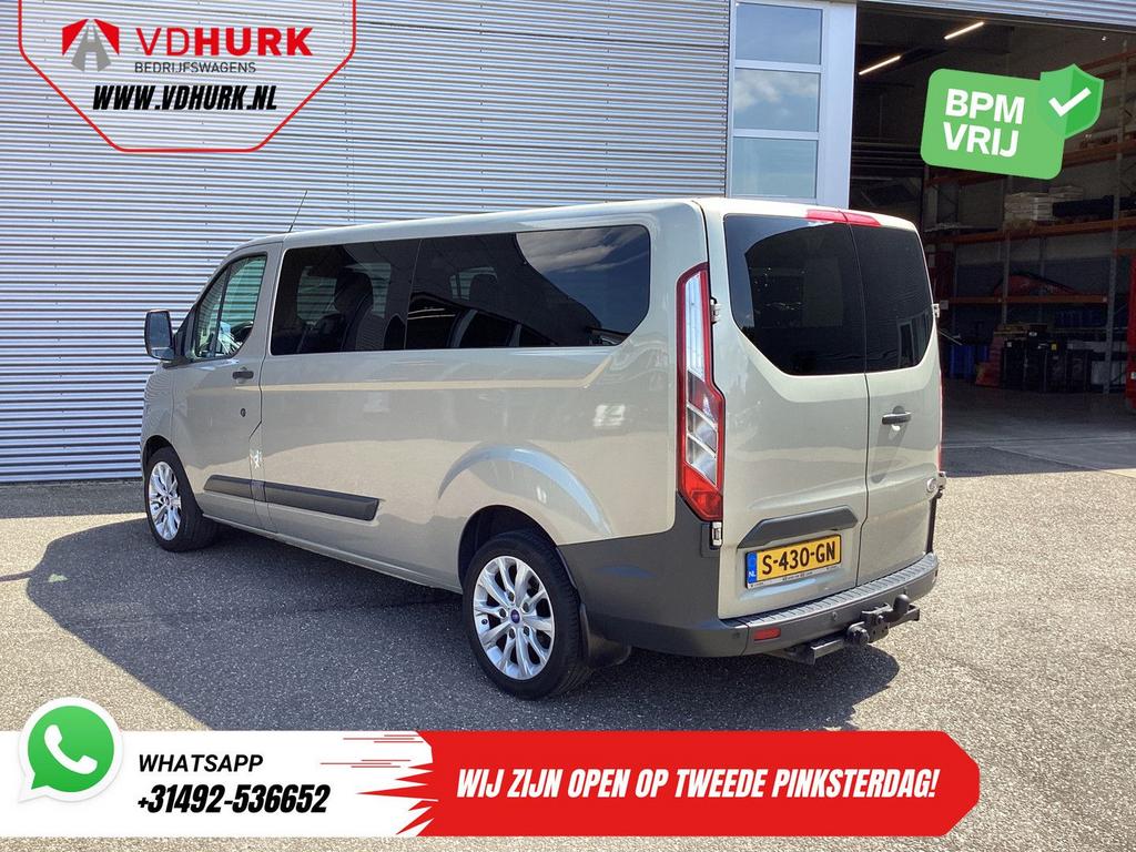 Ford Transit Custom Tourneo 2.0 TDCI 130 pk L2 EXPORT EUR6 9, Parkeersensor, Ford, Zilver of Grijs, Te koop