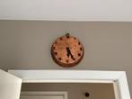 Koperen wandklok, Huis en Inrichting, Ophalen of Verzenden, Zo goed als nieuw, Wandklok