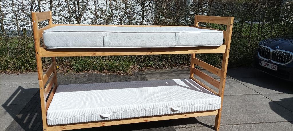 Ikea stapelbed met matrassen, Enlèvement, Utilisé, Lits superposés