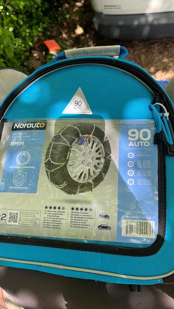 Sneeuwketting, Ophalen, Nieuw