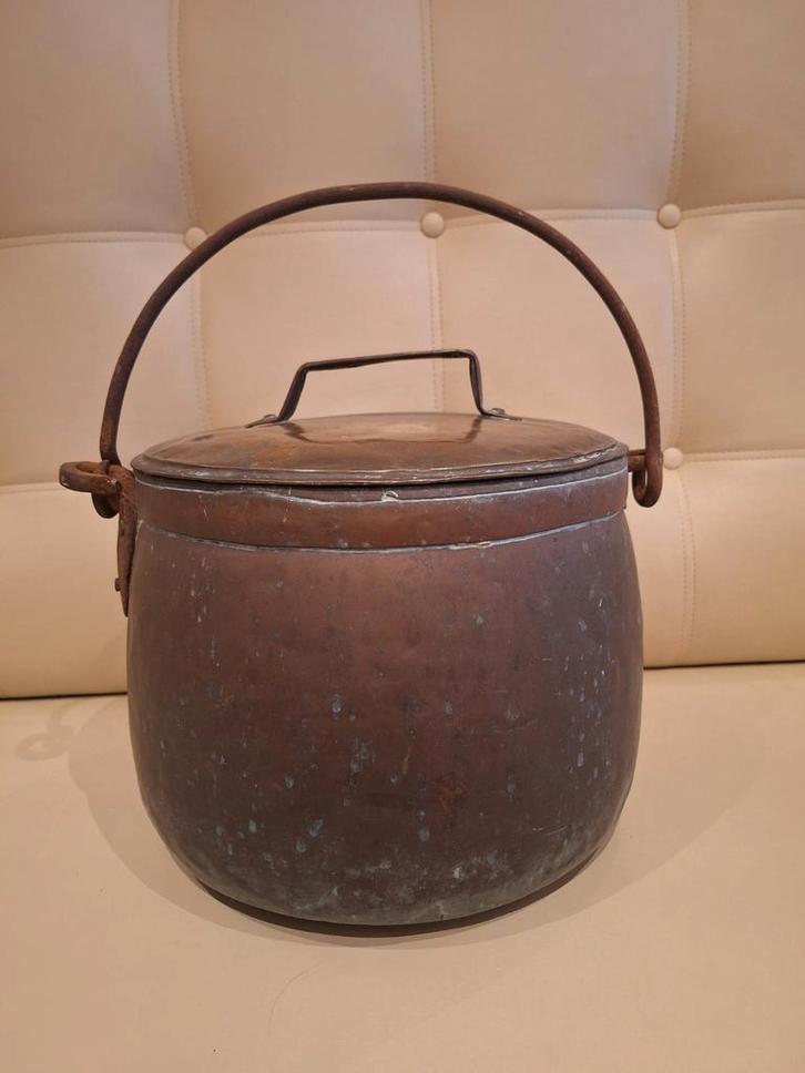 Koperen ketel, Antiek en Kunst, Antiek | Brons en Koper, Ophalen of Verzenden
