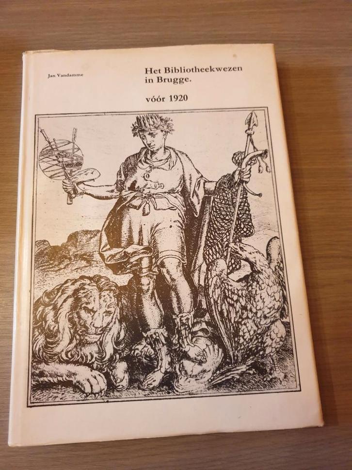 BRUGGE Het bibliotheekwezen in Brugge voor 1920., Boeken, Geschiedenis | Stad en Regio, Gelezen, Ophalen of Verzenden