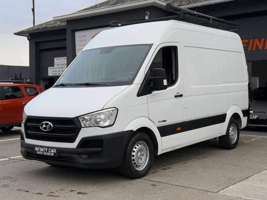 Hyundai H 350 2.5 CRDi Company (EU6) (bj 2018), Voorwielaandrijving, Stof, Gebruikt, Wit