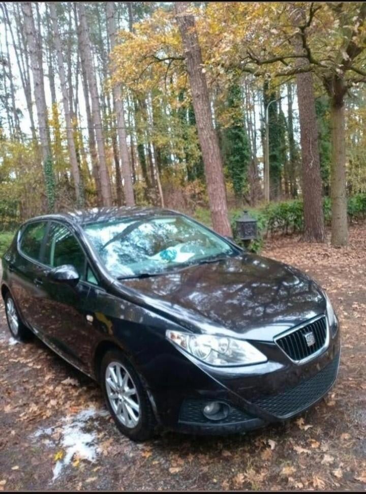 Seat Ibiza – 173.000 km – proper – Direct beschikbaar!, Auto's, Seat, Euro 5, Zwart, Handgeschakeld, 5 deurs