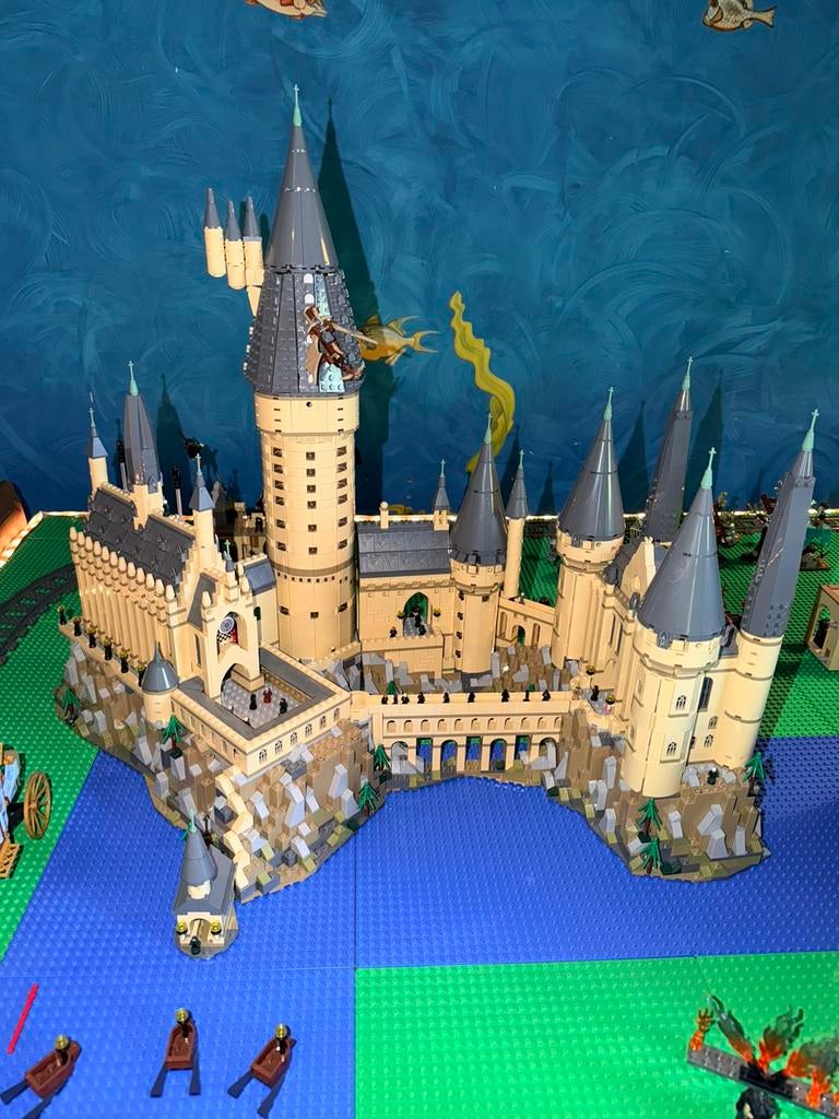 LEGO Hogwarts Castle 71043 compleet - doos + boekjes, Kinderen en Baby's, Speelgoed | Duplo en Lego, Zo goed als nieuw, Lego, Complete set