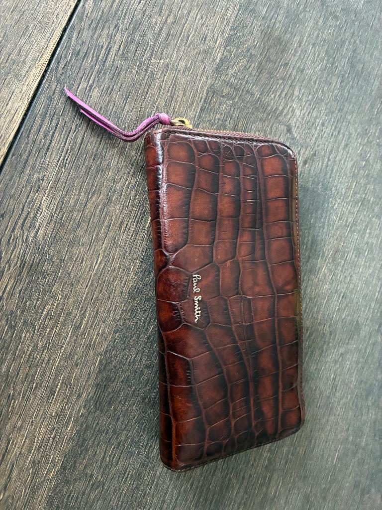 Portefeuille Paul Smith, Autres marques, Cuir, Enlèvement ou Envoi, Brun