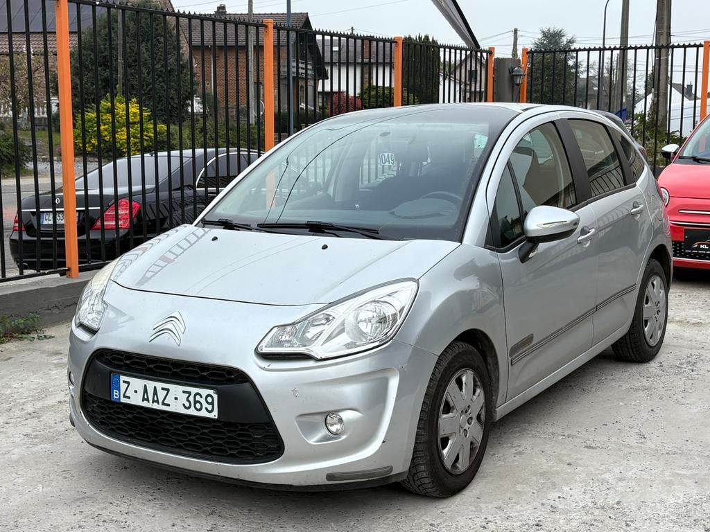 CITROËN C3 1.6HDI 190 000KM CARPASS 2010 EURO 5, Autos, Achat, Entreprise, Noir, 5 portes