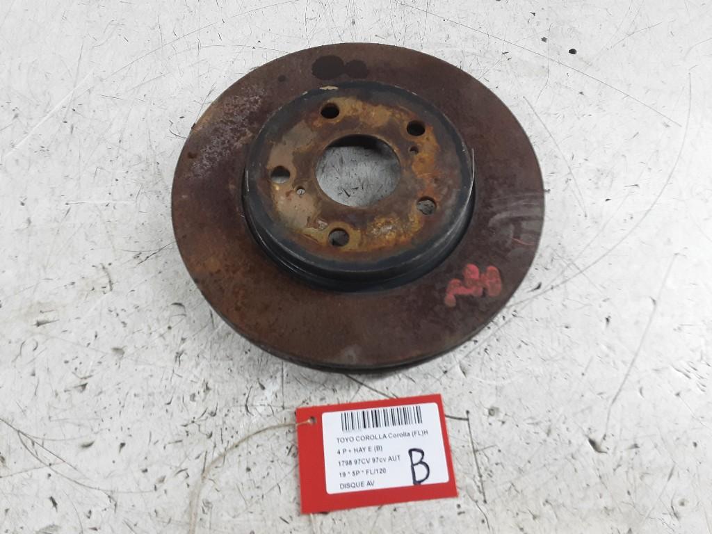 FREIN DISQUE AVANT Toyota Corolla (E21 / EA1 / EH1), Mevr. I. Hauben, Toyota, Utilisé, Rue de l'Espoir 34 34
4030  GRIVEGNÉE, BE