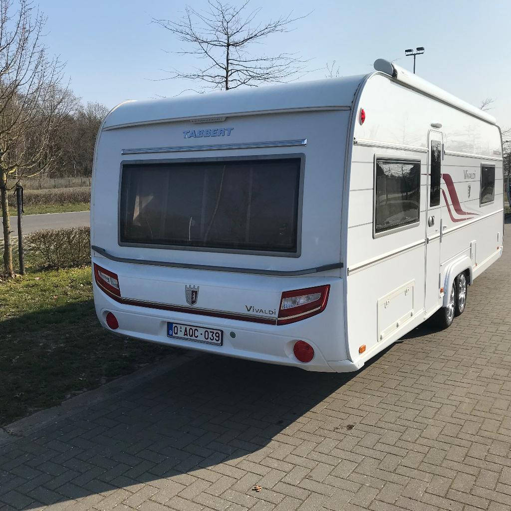 TABBERT VIVALDI FINEST EDITION 685 Df, Caravanes & Camping, Jusqu'à 4, 6 à 7 mètres, Lit Queen size, Tabbert