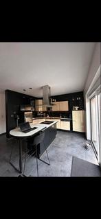 Cuisine équipée (30ans), Maison & Meubles, Avec îlot, Synthétique, Enlèvement, Utilisé