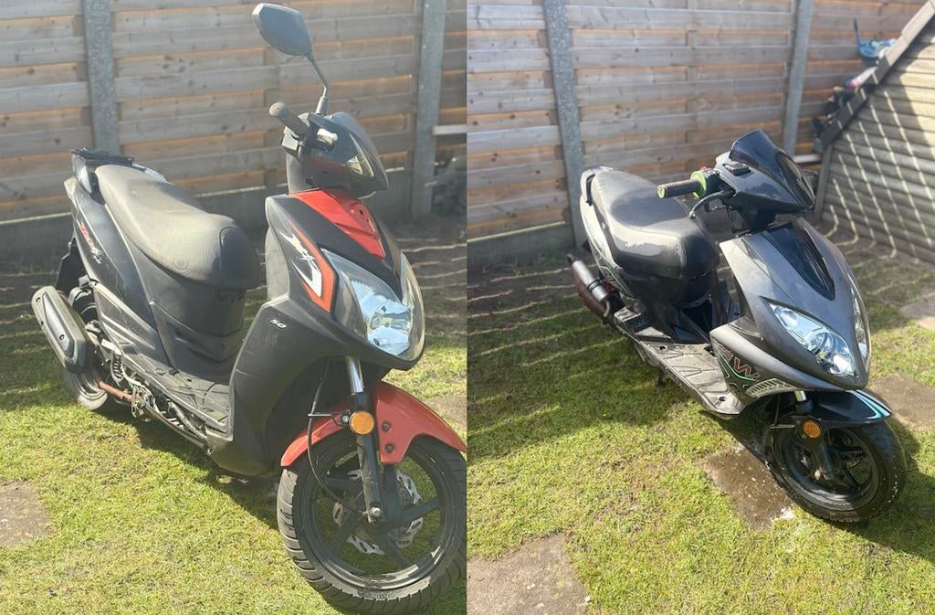 Sym jet 4 & Keeway ( zie beschrijving ), Vélos & Vélomoteurs, Pièces de cyclomoteur | Scooters, Enlèvement, Utilisé, Autres types