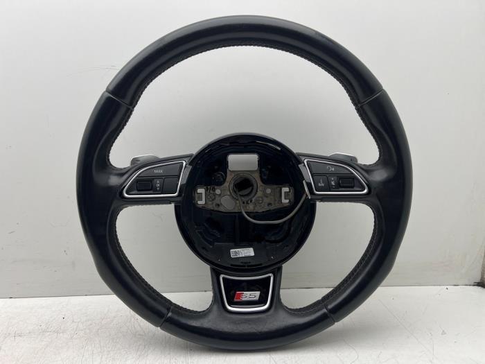 Volant d'un Audi S5, Autos : Pièces & Accessoires, Commande, Audi, Utilisé, 3 mois de garantie, Enlèvement ou Envoi