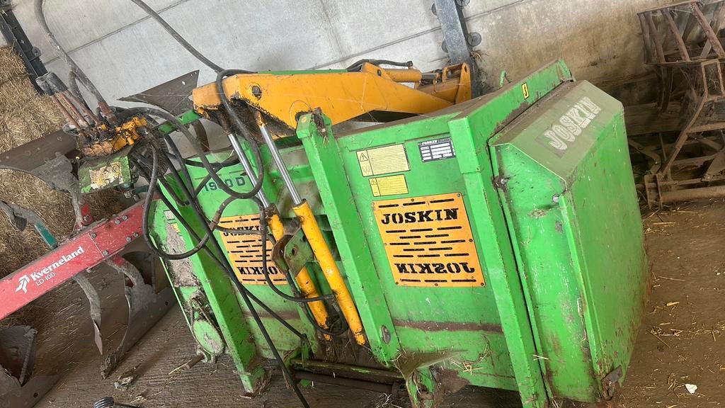 Joskin 1900D, Ophalen, Veehouderij, Voertechniek