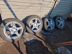 Velgen +banden 175/65/15   steek 4x100 opel vw aanhanger, Auto-onderdelen, Banden en Velgen, Ophalen, Band(en)