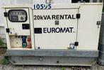 Générateur diesel 20 KVA, 10 à 30 kVA, Démarrage électrique, Comme neuf, Enlèvement