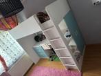 Vêtements IKEA SMÅSTAD, matelas, bureau et chaise de bureau, Enfants & Bébés, Enlèvement, Comme neuf, Lit mezzanine