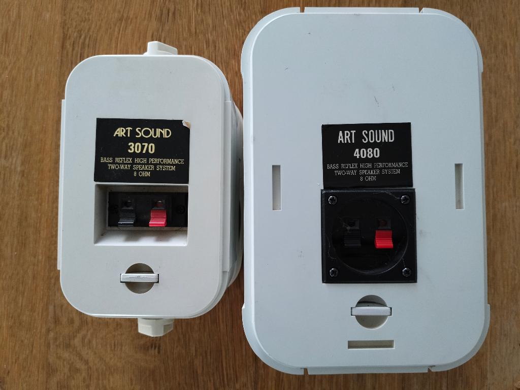 2 + 2 boxen Art Sound 3070-4080, Audio, Tv en Foto, Ophalen, Gebruikt, Minder dan 60 watt