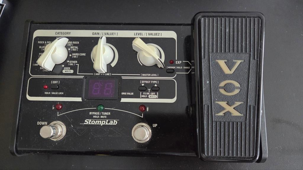 VOX SL2G effectpedaal, Ophalen