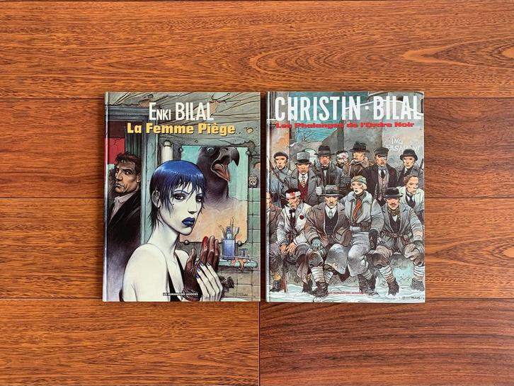 Enki Bilal / Lot x2 Bandes Dessinées, Boeken, Stripverhalen, Ophalen of Verzenden