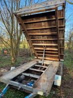 REMORQUE 3 ESSIEUX 3500 KG BASCULANTE, Autos : Divers, Remorques, Enlèvement ou Envoi, Utilisé