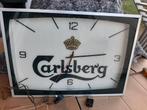Horloge publicitaire CARLSBERG  années 70
