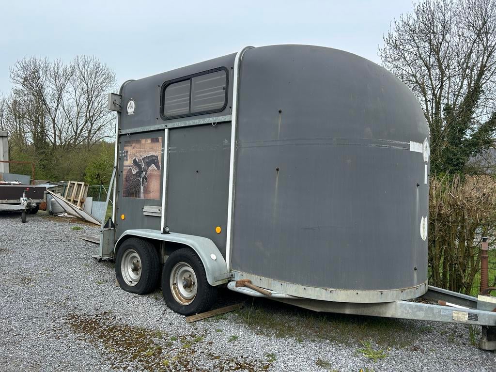 Van Fautras, Animaux & Accessoires, Chevaux & Poneys | Semi-remorques & Remorques, Enlèvement, Utilisé, Remorque 2 chevaux