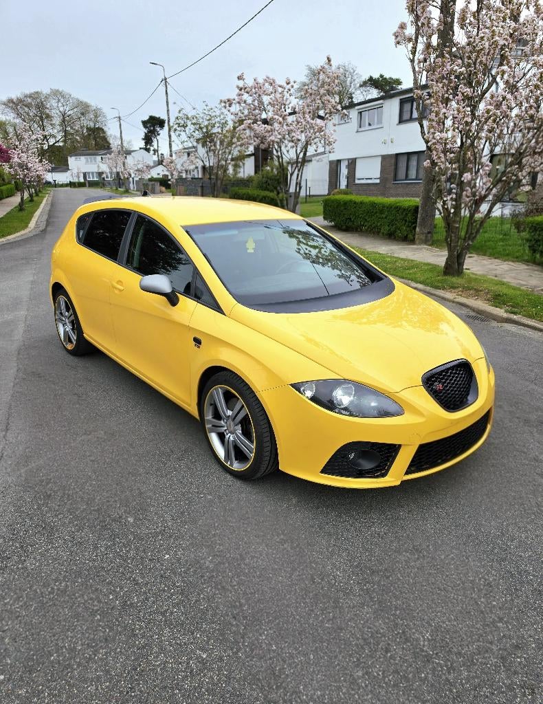 ️ Seat Leon Fr 2l Tdi 170 Chevaux Prête A Immatriculer, Auto's, Zwart, Leon, Geel, 5 deurs