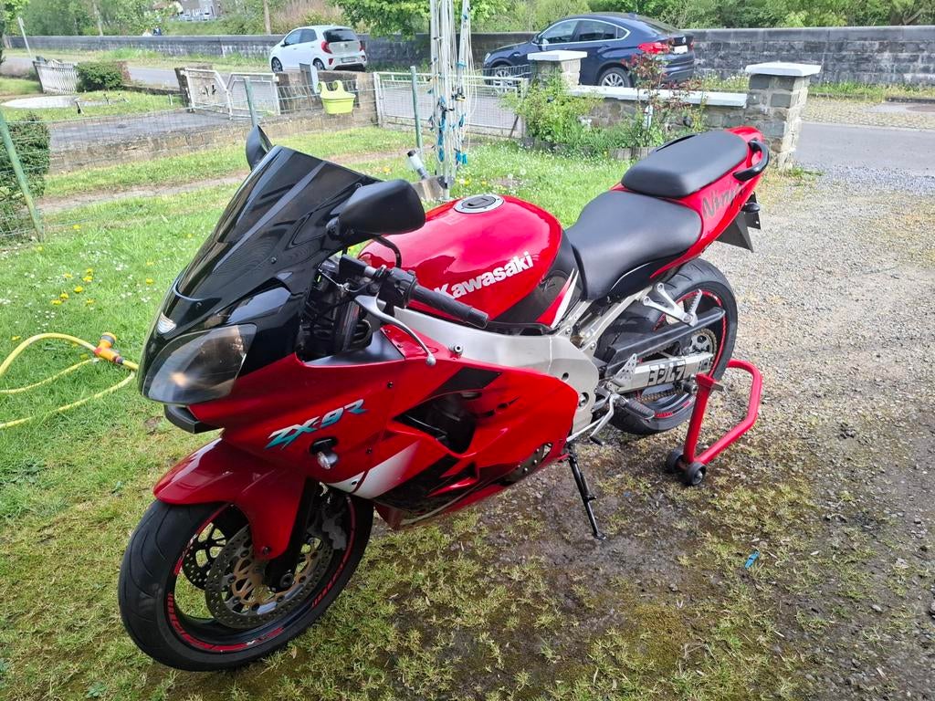 kawasaki zx9r 2000 52000 km voorouder. motorfiets.( ancêtre), Motoren, Motoren | Kawasaki, Particulier