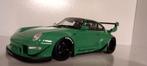 1/18 Porsche 911 993 RWB Rauh-Welt Begriff Green GT Spirit, Enlèvement ou Envoi, Neuf, Voiture, Autres marques