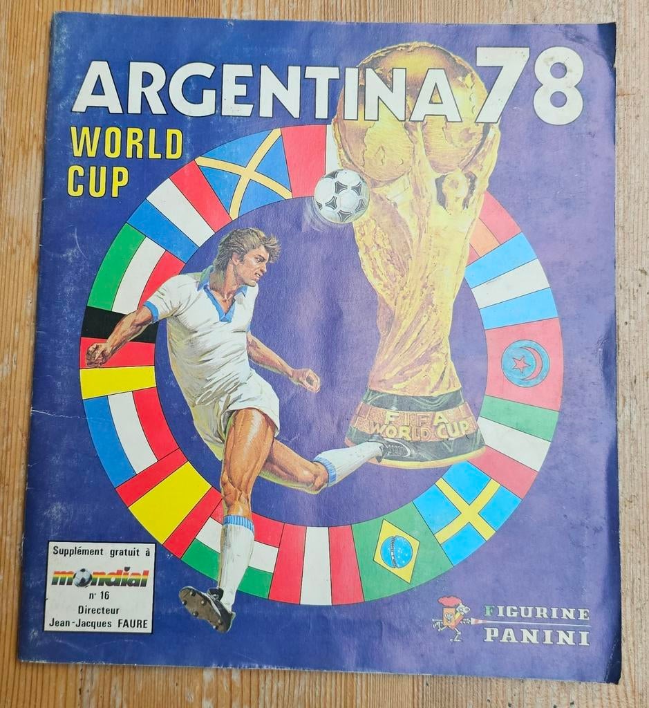 Panini Argentina 78 100% Compleet Album WK 1978 Zeldzaam!, Ophalen of Verzenden, Zo goed als nieuw, Meerdere stickers
