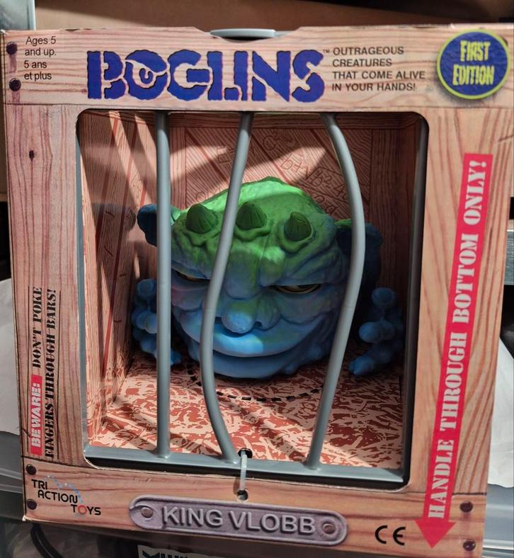 Boglins King Vlobb marrionete collection, Collections, Statues & Figurines, Enlèvement ou Envoi