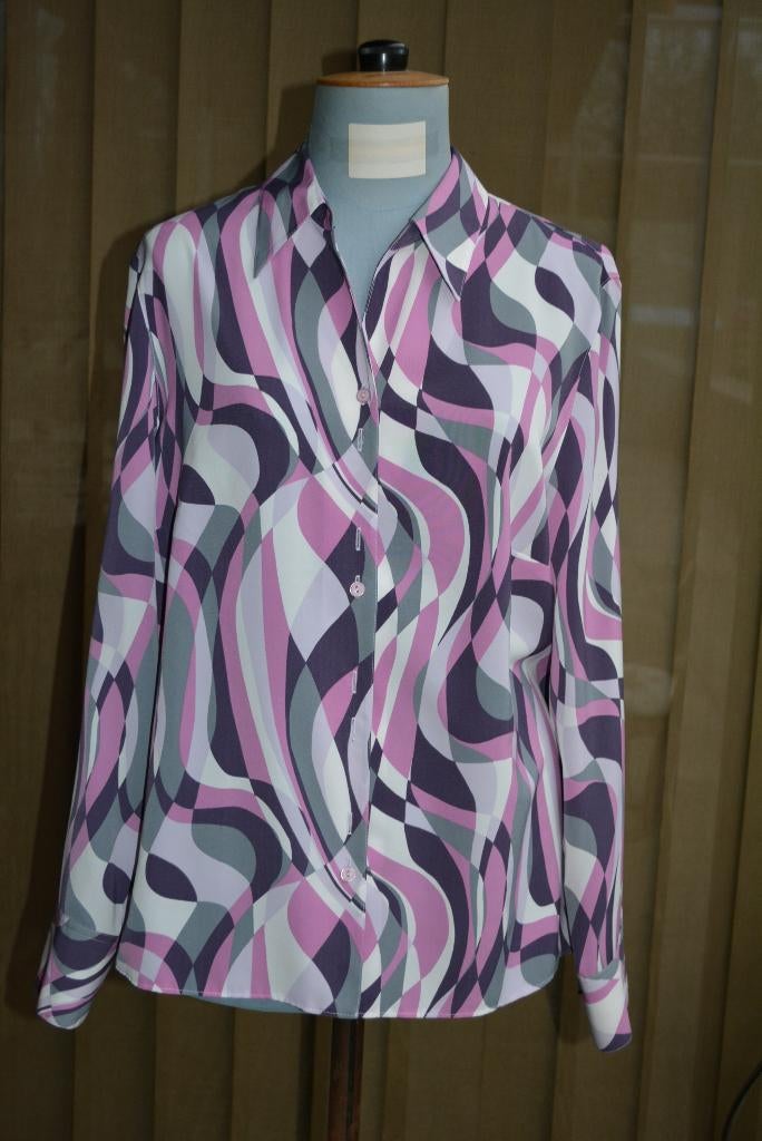 bloes merk erfa maat 44 kwaliteit, Kleding | Dames, Blouses en Tunieken, Erfa, Ophalen of Verzenden, Zo goed als nieuw, Maat 42/44 (L)