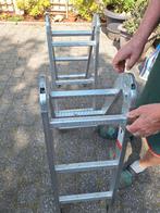vouwladder plooibaar Salick met stabilisator, 2 à 4 mètres, Pliable ou rétractable/escamotable, Comme neuf, Échelle