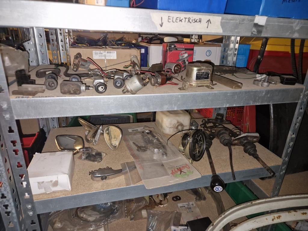 Aircooled partij onderdelen volkswagen kever, Auto-onderdelen, Ophalen, Volkswagen