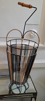 Vintage scoubidou paraplubak, Ophalen, Metaal