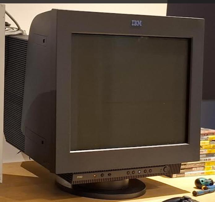 Moniteur CRT 21" IBM P260 : trinitron rétro haut de gamme, Informatique & Logiciels, Moniteurs, Reconditionné, 151 à 200 Hz, VGA