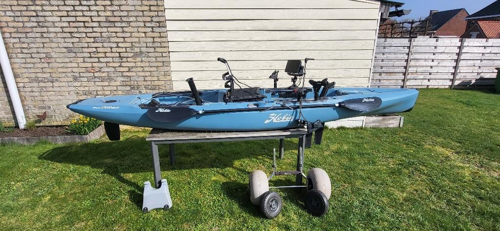 Hobie Mirage Outback met MirageDrive 180, Watersport en Boten, Hengelsport | Algemeen, Ophalen, Gebruikt, Overige typen