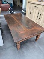 Teak salontafel, Ophalen