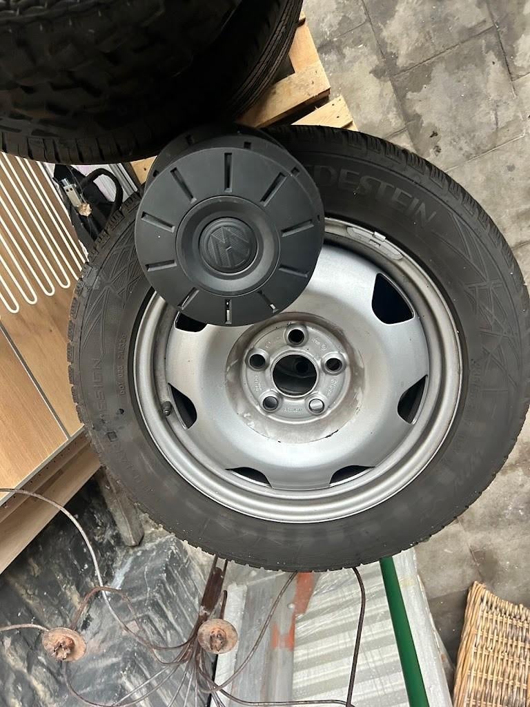 Stalen velgen Volkswagen Transporter T5/ T6/ T6.1 + banden, Ophalen, Winterbanden, Velg(en)