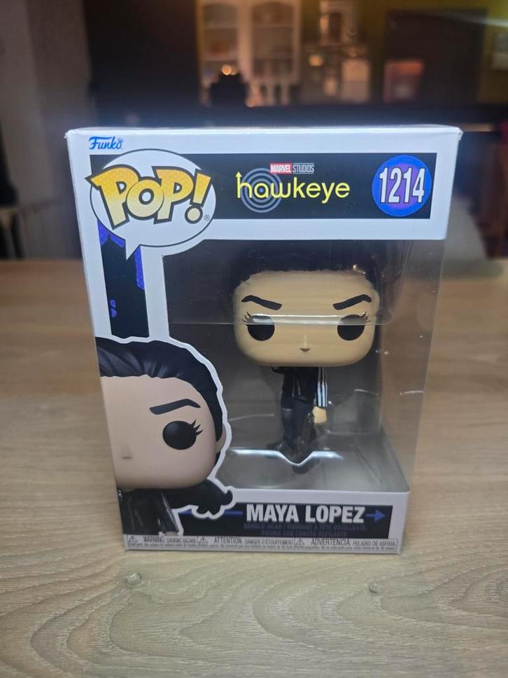 Funko Pop ! Maya Lopez #1214 Hawkeye Marvel Studios, Collections, Statues & Figurines, Comme neuf, Enlèvement ou Envoi