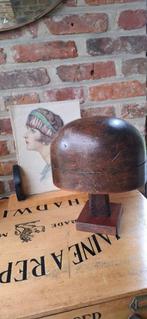 Antieke houten hoedenmal - hoeden display - hoedenstandaard, Antiek en Kunst, Ophalen of Verzenden