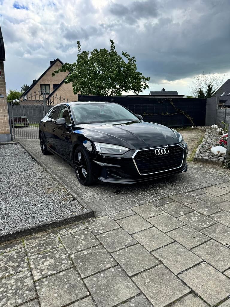 Audi A5 35 TFSI SPORTBACK S-TRONIC, Auto's, Audi, Euro 6, Zwart, Particulier, Dealer onderhouden