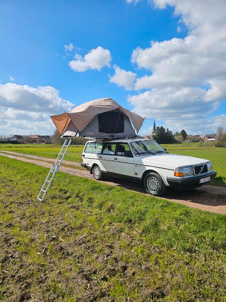 Volvo 240 Break 2.4D – Oldtimer – nette staat – trekhaak, Auto's, Volvo, Particulier, Trekhaak, Diesel, Break, Handgeschakeld