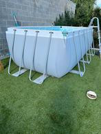 Zwembad intex, Tuin en Terras, Gebruikt, 200 tot 300 cm, Rechthoekig, Ophalen