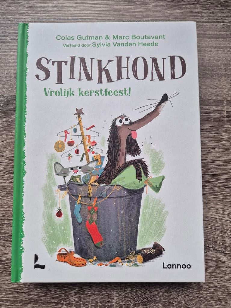 Stinkhond vrolijk kerstfeest, Livres, Livres d'images & Albums d'images, Enlèvement ou Envoi