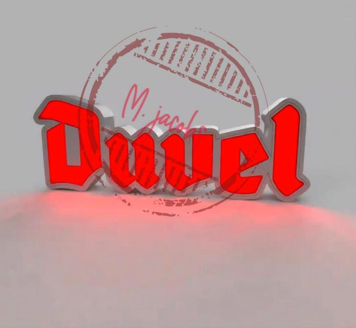 Duvel lamp XXL met LED verlichting., Verzamelen, Biermerken, Nieuw, Reclamebord, Plaat of Schild, Duvel, Ophalen of Verzenden