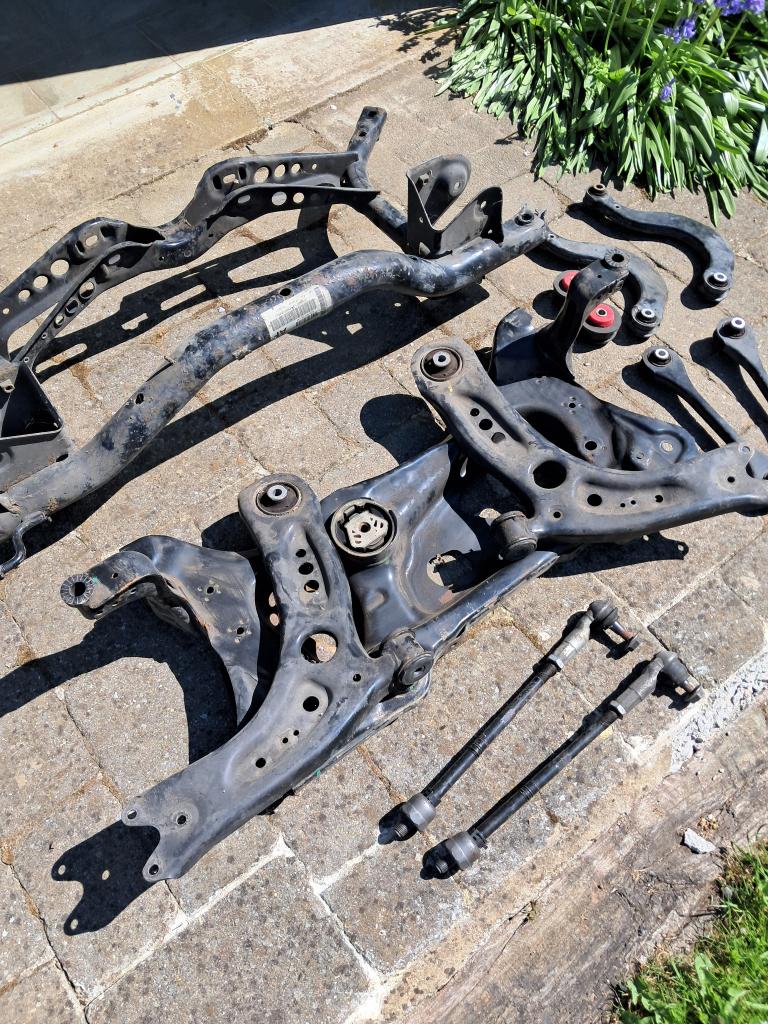 Pièces pour Golf GTI et jantes Motec 20 pouces, Autos : Pièces & Accessoires, Enlèvement, Utilisé, Volkswagen